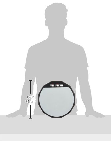 Vic Firth Double Sided Practice Pad 12 Zoll Vielseitiges Drummer-Training