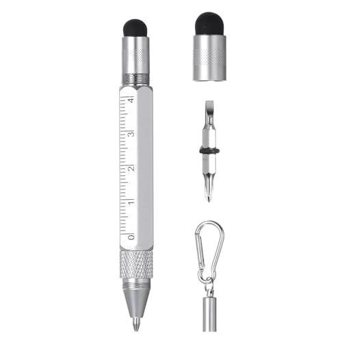 MECCANIXITY 6 in 1 Metallic Stylus Pen Aluminum Alloy Mini