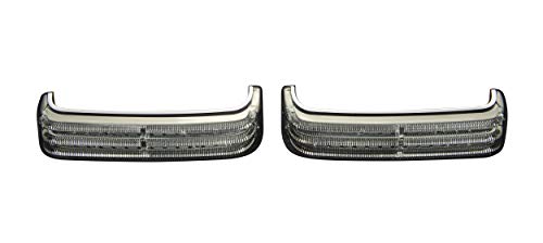 Custom Dynamics ProBEAM SEQUENTIAL Saddlebag Lights for BCM Bikes 2014+ - Chrome w/Smoke Lens