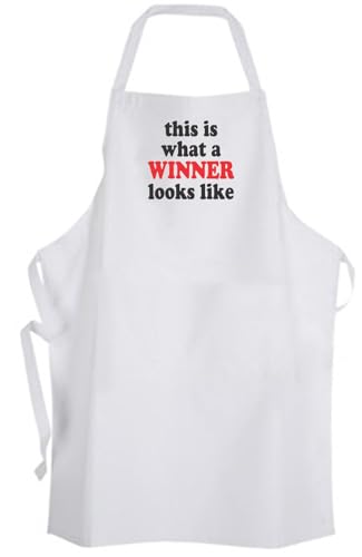This is What A Winner Looks Like - Adult Size Apron - Winning Champion