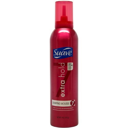 Suave Shaping Mousse - Extra Hold Aerosol 9 oz. (Pack of 6)