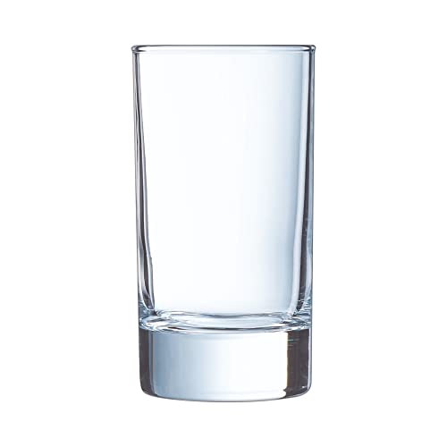 Arcoroc - Colección Islandia - 6 vasos altos 16 cl de cristal - Uso profesional - Embalaje reforzado, adecuado para la venta en línea
