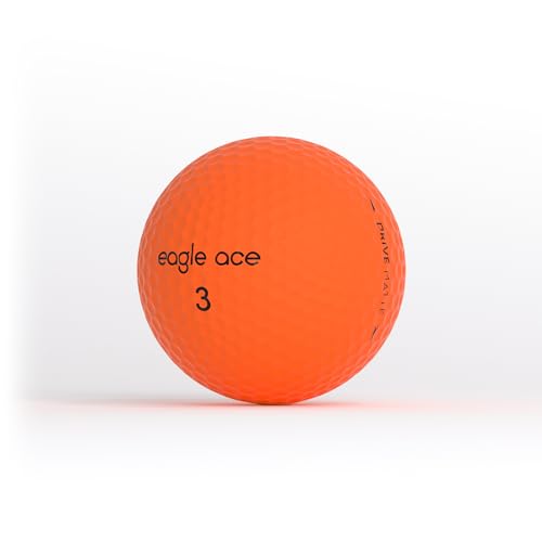 Eagle Ace ™️ Drivematte Golf Balls-2 Layers-Maximum Distance,Optimal Spin Control (2024 Version,Orange,12-Pack)… thumb #3