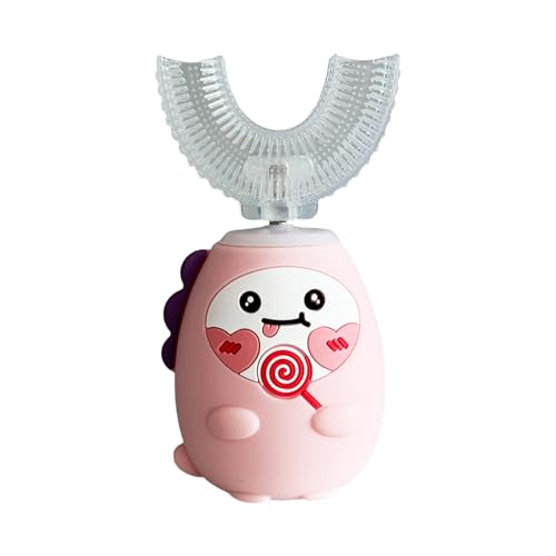 Cepillo de dientes eléctrico en forma de U, limpieza eficiente de las encías, 10,16 x 4,17 cm, cepillo de dientes en forma de U para niños, limpiador de dientes de boca completa, seguro y cómodo, para