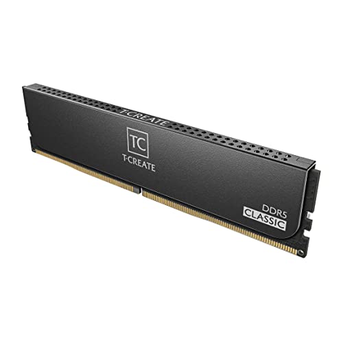 Image of TEAMGROUP T-Create Classic 10L DDR5 32GB Kit (2 x 16GB) 6000MHz (PC5-48000) CL48 Desktop Memory Module Ram, Supports Both Intel & AMD - CTCCD532G6000HC48DC01