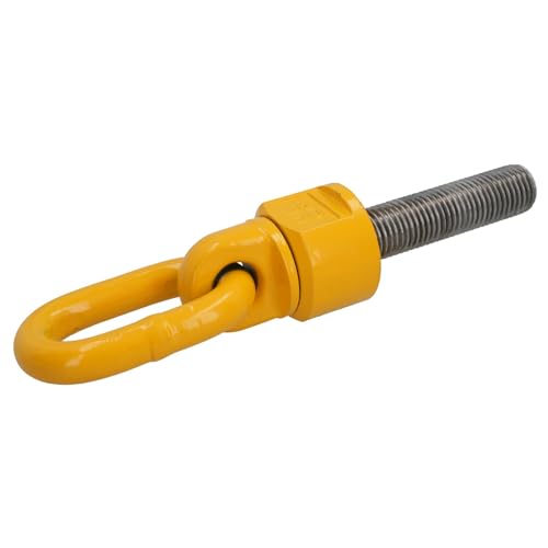 Punto de elevación m24 x 40 mm giratorio con argolla para elevación industrial 5