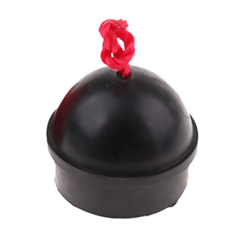 Sharplace Support de Craie de Billard en Caoutchouc Porte-Craie à Cordon Snooker Billard Pool Chalk Holder - Noir