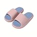 Pantofole da Doccia Sandali Cuscino di Nuvole Estive Sandali da Donna Scarpe Doccia per Doccia Morbida Sola Color Casa per Interni-Pink Blue,40-41/236-245 Mm