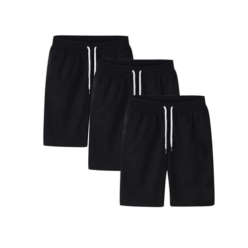 Short pantacourt sport homme à taille élastique en coton respirant