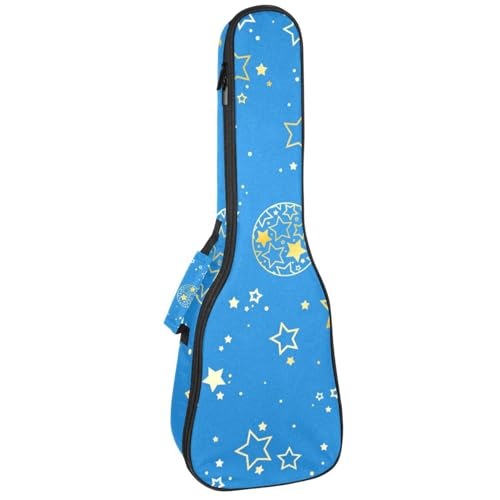JRHEJTHH Housse imperméable durable pour ukulélé avec épaules réglables pour ukulélé de 53,3 cm, 58,4 cm, 61 cm, rembourrage épais avec lune et étoiles – Bleu, Multicolore., 25.9x9x3.1in/66x23x8cm, - Les Beatles, Paul McCartney, John Lennon, RIngo Starr, George Harrison JRHEJTHH Housse imperméable durable pour ukulélé avec épaules réglables pour ukulélé de 53,3 cm, 58,4 cm, 61 cm, rembourrage épais avec lune et étoiles – Bleu, Multicolore., 25.9x9x3.1in/66x23x8cm,