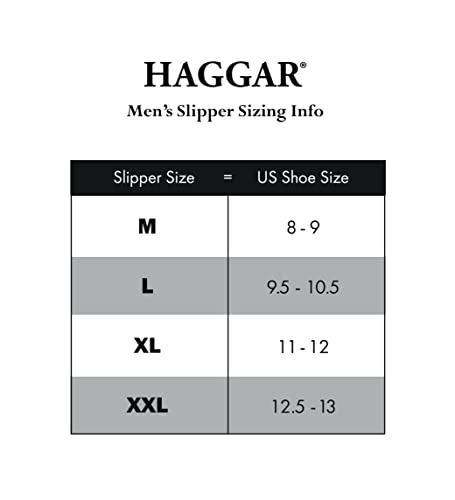 Haggar Men's Closed-Back Memory Foam Venetian Slipper House Shoe-Indoor/Outdoor Sole2