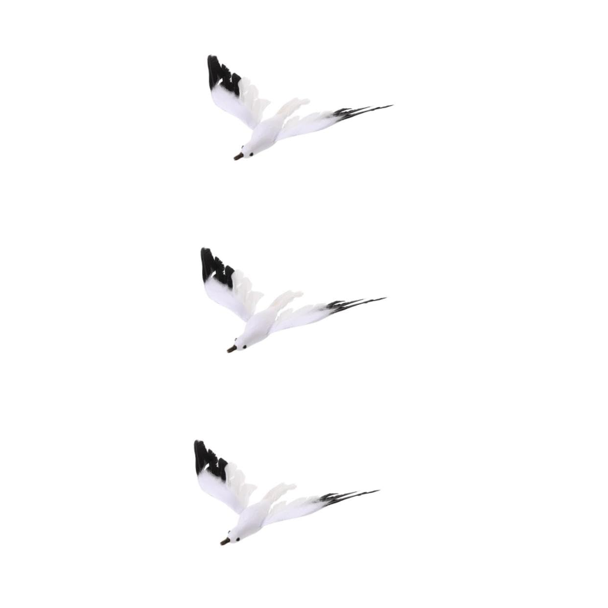 Ipetboom 3 Pezzi Simulato Parti Sospese In Miniatura Uccelli Artificiali Accessori Per La Casa Decorazioni Per La Casa Da Appendere Che