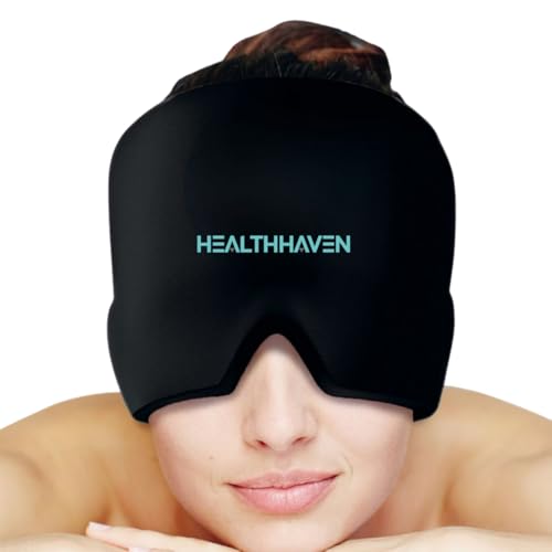 Bonnet de soulagement des migraines à 360° et chapeau en gel chaud froid contre le mal de tête
