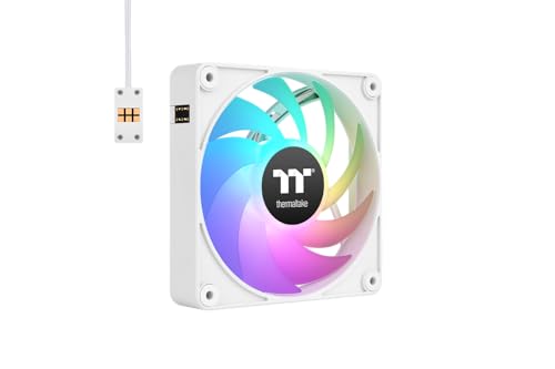 Ventilador PC 120mm ARGB Blanco para Jugar con Silencio y Estilo en tu Escritorio 4