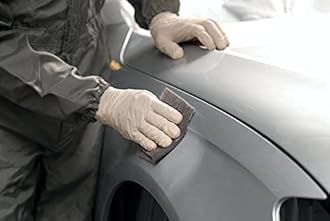 Mirka Mirlon Total Scuff Handsanding Pad Non-Woven/Ultra Fine Grit 1500/3 Pieces / 4.5" x 9" / ‎18-118-448RP