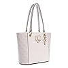 GUESS womens Noelle Small Elite Tote, Powder, One size US