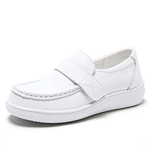 Image of Nurse Shoes for Women Nursing Shoes Zpatos para Trabajar en Restaurante de Mujer Flats for Women