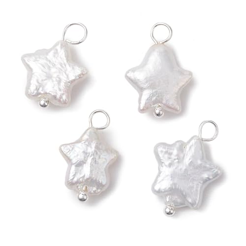 Perles naturelles en breloques ange et croix pour vos ateliers bijoux DIY en famille