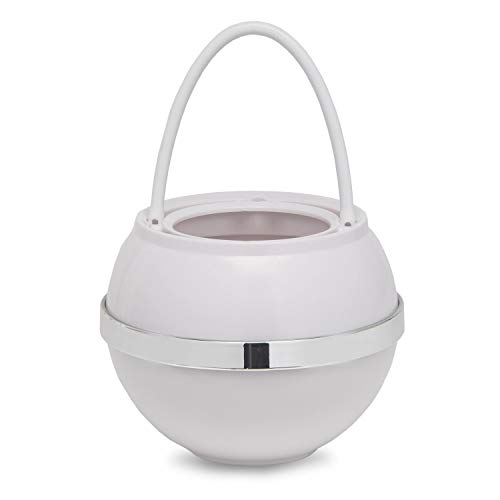 Crystal Quest White Bath Ball Filter | Removes Hundreds of Contaminants for Softer, Smoother Skin | BPA Free | 2,500 Gallons of Filtration - GAPS Protocol Help