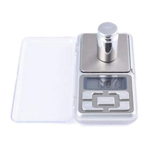 Precision Scale Professional Precision Precision Scale Very Accurate Weighing Scale Jewellery Gold Herb Spice Tobacco Colour Hairdresser Kitchen Pocket Multiple Measuring Units Precision 0.01 (200G) Cover
