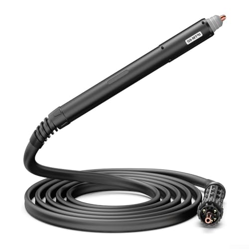 PTM-60 Torche de coupe plasma avec câble de 6,1 m, 60 A industriel pour outil de découpe plasma CNC pour acier au carbone, acier inoxydable, aluminium,...