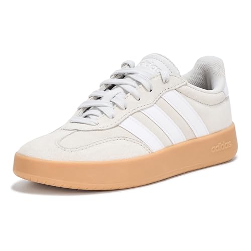 adidas Barreda Chaussures pour Homme, Gris/Blanc/Gomme, 41 1/3 EU