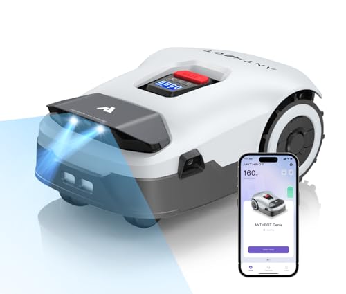 ANTHBOT Genie600 Robot Lawn Mower - NO Wire, Full Band