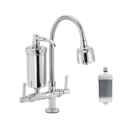 Torneira Inox Com filtro Para Cozinha, Torneira de Metal Cozinha de Banca (F.B GOURMET CROMADO)