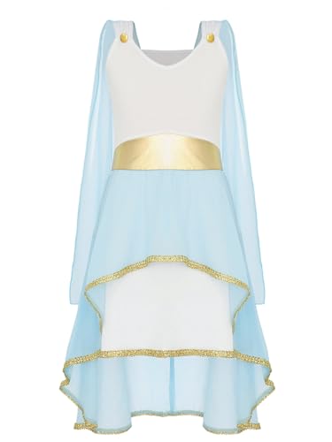 Disfraz princesa griega para niñas miniatura 4