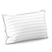 Queen Anne Luxury Hotel Down Alternative Pillow - Majesty Down - Synthetic Allergy Free Hypoallergenic Bed Pillow - Made in USA (Standard Firm)