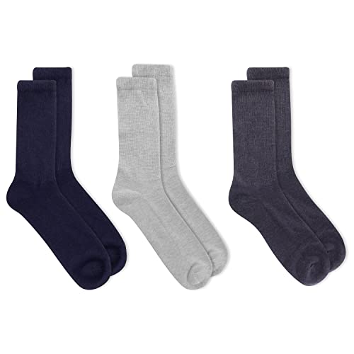 Dr. Scholl's Men's Diabetes & Circulator Socks - 3 Pair Pack - Non-Binding Comfort and Moisture Management2