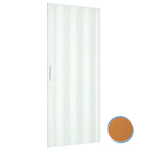 Puerta plegable de interior en kit de PVC Douglas 82x220 cm mod. Simona