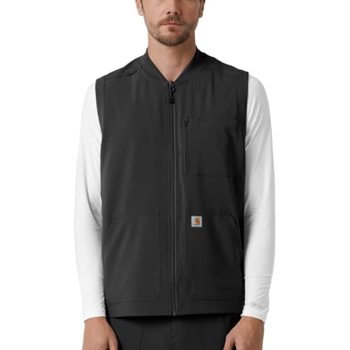 Carhartt Men's Force® Cross-Flex Lightweight Scrub Vest