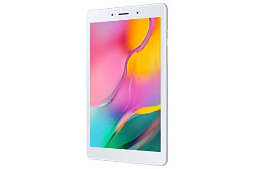 Image of Samsung Galaxy Tab A 8.0, Wi-Fi + 4G Tablet, 20.31 cm (8 inch), 2GB RAM, 32GB ROM Expandable, Slim and Light, Silver