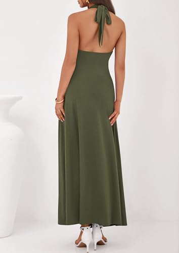 50% Off PRETTYGARDEN Elegant Halter Cocktail Dress - Image 4