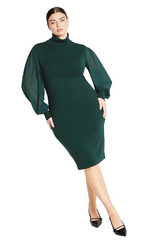 City Chic Women'S Plus Size Dress Tahlia Sweater