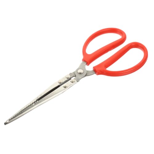 Gatuida Pinza in Metallo per Pesca e Spiaggia Multifunzionale Antiscivolo per Granchi Aragoste Anguille e Pulizia Strumento Resistente e Riutilizzabile per Cattura Crostacei e Rifiuti