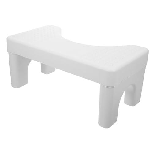 HAWILLOSCH Anti-Slip Commode Stool for Toilet Step Squatting Foot Stool Plastic Home Footstool Bathroom Supplies