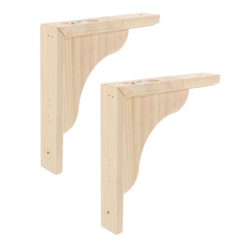 Support étagère mural en bois triangle pour résoudre le manque de rangement mural