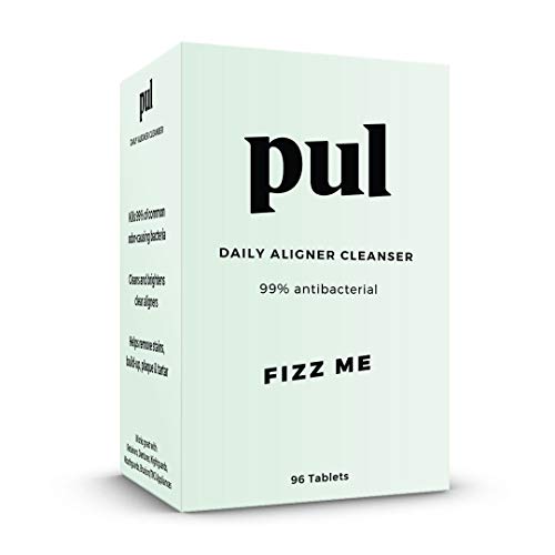 PUL Daily Aligner Cleanser Retainer Cleaner Tablets for Clean and Fresh Tasting Clear Aligners and Retainers