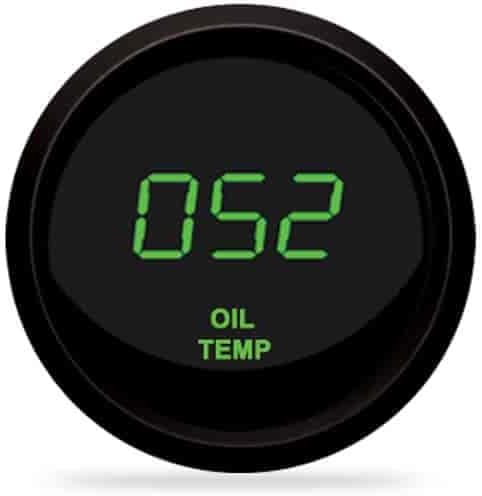 Intellitronix Green LED Digital OIL Temperature Gauge