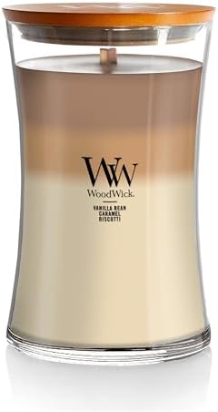 The Language Of Flames 3 WoodWick Café Sweets Trilogy Holiday Candle Gifts for Women and M...