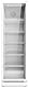 SCHOEPF GKS350S gewerblicher Getränkekühlschrank - Umluft - Glastür-Kühlschrank - 347 l - 5 verstellbare Drahtablagen - Weiß - 194,5cm Höhe