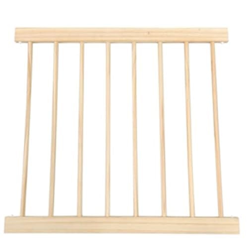 Baby Playpen, Foldable Wooden Play Yard with Gate, Playpen for Babies and Toddlers, Adjustable Baby Activity Center with Child Proof Lock, Fence Play Area for Toddlers 6 to 36 Months(26 * 24inch)