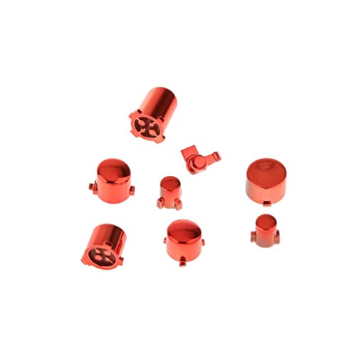 Image of Set of 18 Replacement Controller Buttons Kit Set for Microsoft Xbox One Red| Video Games & Consoles|Video Game Accessories|Controllers & Attachments