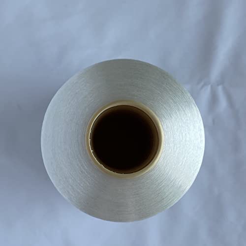 Jutemill 22000 Yards Huge Cone Of Invisible Nylon Sewing Thread For Overlock Machine All Purpose Nylon Thread Cone Jumbo Spool Transparent Thread (22000 Yard) #TOP3