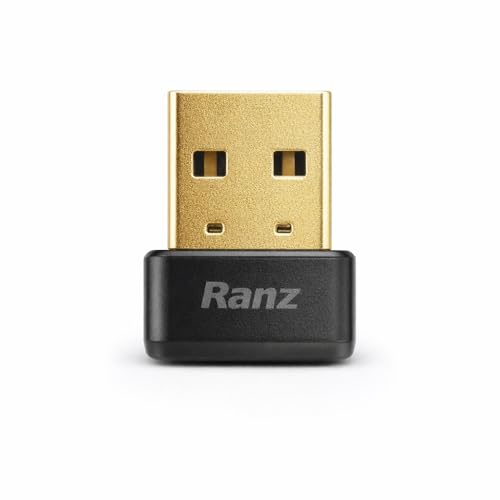 Image of Ranz USB WiFi Adapter for PC - 450Mbps 2.4GHz Wireless Dongle for Desktop & Laptop | Plug & Play | Windows 11 /10 /8 /7 | Compatible | Nano USB WiFi Receiver