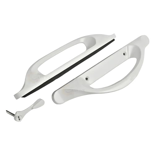 Easy Fix Hardware Amesbury Truth Sliding Door Handle Set Replacement | Allure Sliding Glass Patio Door with 3-15/16