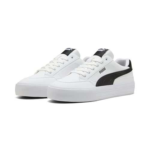 Recopilación de Talla 27 para comprar hoy. 47 PUMA, Tenis Casuales Court Classic Vulc, Unisex, Blanco y Negro, Talla 27