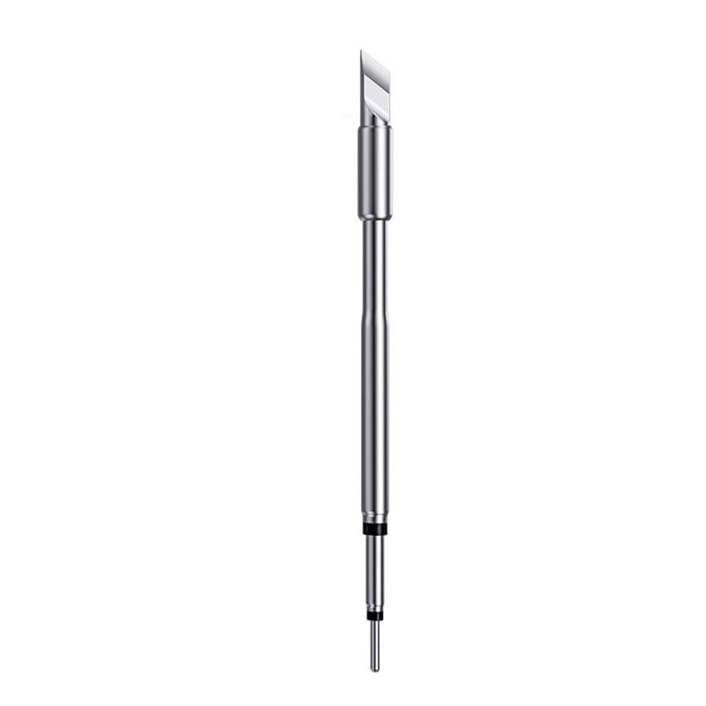 HS-02 Soldering Iron Tip Replacement Kit, for HS-02A and HS-02B Models, Iron/Nickel/Chrome-Plated Silver Tips